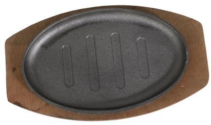 TOPPERFUN Bandeja Para Carne y Bistec Sartén Antiadherente Plato Bandeja Para Barbacoa Sartén Para Teppanyaki