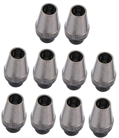 UKCOCO Presse-étoupe Noir 10 Pièces pour Fils Suspendre Lumineux | Fer et Pc, Verrouillage du Câble, Installation Simple, pour Plafonniers Suspendus et Luminaires au Plafond