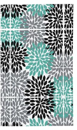 Drapeau décoratif pour l'extérieur - Motif de dahlia - Pour extérieur, porche et terrasse - Pour toutes saisons