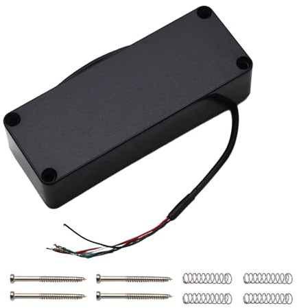 Sistemi di trasduttori per bassi portatili non invasivi Gamma sensibile Strumenti a corda multipli Compatto Viaggio amichevole Basso Rumore Pickup per chitarra basso