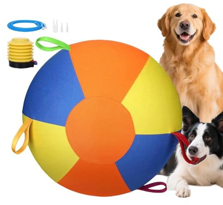 Pelota de pastoreo para perros Grande Inflable para Entrenamiento de | Juguete Gigante para Perros para Dueños, Entrenadores y Amantes de Mascotas, en Jardín, Hogar, Oficina y