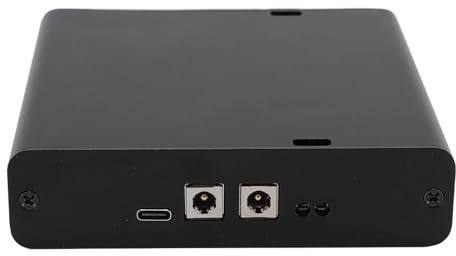 Aumotop Fuente de Alimentación Lineal DC 5-24V, Amplificador HiFi Supercondensador, Filtrado Avanzado para Reproductores Multimedia y Servidores Pequeños