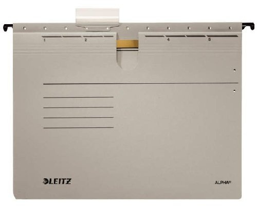 Hängehefter Alpha 5ST grau LEITZ 1984-30-85