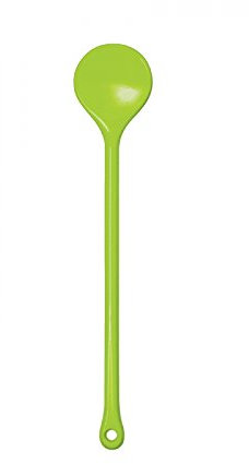 WACA 0221 Rundlöffel Küchenhelfer Mehrwegartikel 310 mm, Farbe:apfelgrün