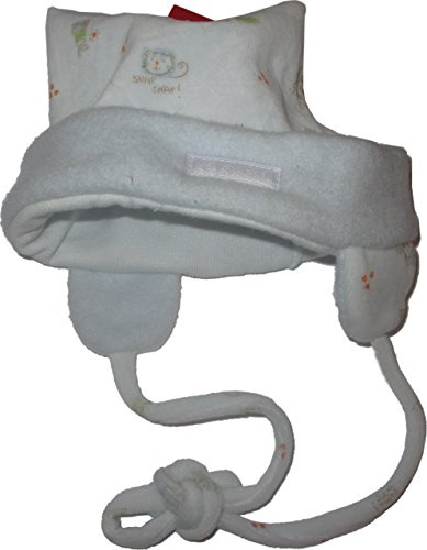 Babymütze/Bindemütze/Wintermütze, hellblau, Größe 43