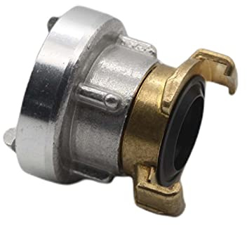 Storz A B D C Adapter Übergang Klick Schnellkupplung Reduktion IBC Kugelhahn (STORZ D -> Schnell Anschluß(GEKA kompatibel))