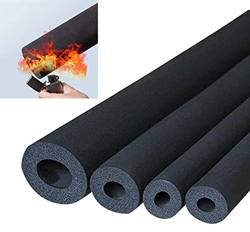 Rohrisolierung Für Heizungsrohre, Heiß- Und Kaltwasserrohre, Kaltwetter, Isolationsrohr Flammhemmend Frostschutz, Schaumschlauch -ID 20mm, 25mm, 32mm, 43mm ( Size : 43mmx30mmx1.9m )