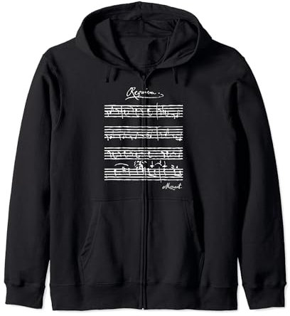 Mozart's Requiem - Klassisches Musikliebhaber T-Shirt Kapuzenjacke