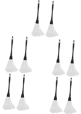 Healvian 10piezas Plumero De Maid para Accesorio De Fiesta De Halloween Decorativo para Fotografía y Actuaciones