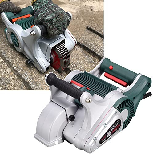 Electric Wall Chaser 4800W - 9000RPM, Brick Concrete Cutter for Home Decoration/Construction - 0 to 40mm Wall Groove Cutting Machine