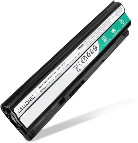 CELLONIC 1x Akku kompatibel mit Medion Akoya E1311, E1312, E1315 | 1x, (4400mAh-11.1V-Lithium-Ionen), Notebook Akku, für MSI CR61, MS-16G1, FR720, für Medion 40029150, Akoya E1312, 40029683