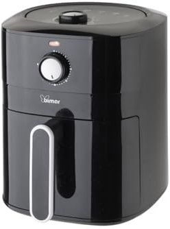 BIMAR Friggitrice elettrica ad aria FR42, Friggitrice ad aria 4,2 litri, Friggitrice aria, Frittura senza olio, Timer 60 min con spegnimento automatico, 80°-200°C