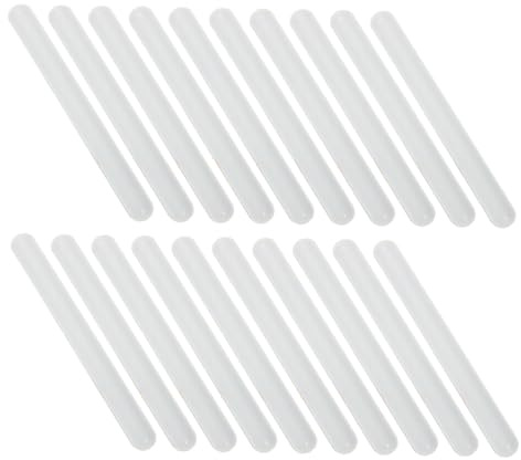 SUPVOX 20pezzi Braccialetti in Silicone Vuoti per Ragazzo Ragazza Braccialetti Giocattolo per Artigianato Fai da Te per Bomboniere e Feste di Compleanno