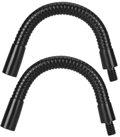 DEARMAMY 2stücke Verstellbare Mikrofonstativverlängerung aus Flexible Schwanenhals-adapter für Broadcast-studios Passend für Keyboard-instrumentenmikrofone