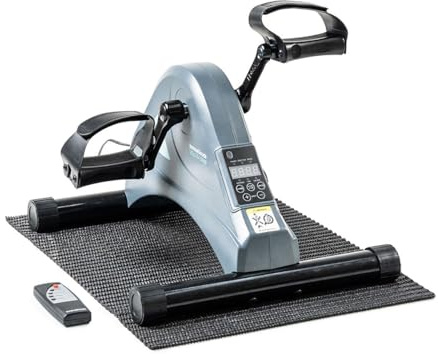 Velora 3000, elektrischer Pedalunterstützung für Arme und Beine, 12 Geschwindigkeiten, 5 automatische Programme, leiser Motor, bidirektionales Pedal, rutschfeste Matte, Fernbedienung, LCD-Zähler
