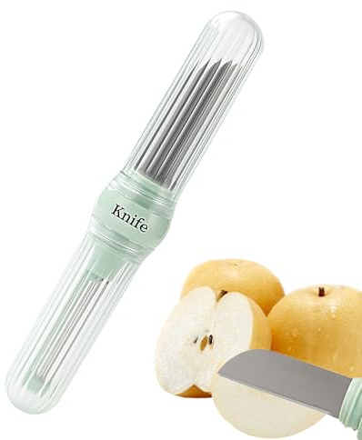 Sbucciatore Per Verdure - Acciaio Inossidabile Taglierina A Doppia Estremità - Pelapatate Per Frutta E Verdura,Per Cetriolo Carota Verdure Uva Melagrana Casa Campeggio Viaggio