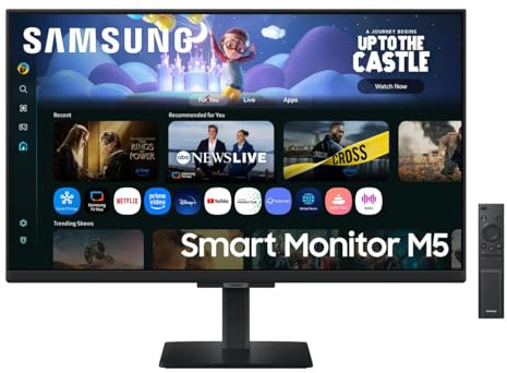 Samsung M5 Smart Monitor - M50f Da 27 Full Hd Flat (samsung Ls27fm500euxen 27 Smart Monit)