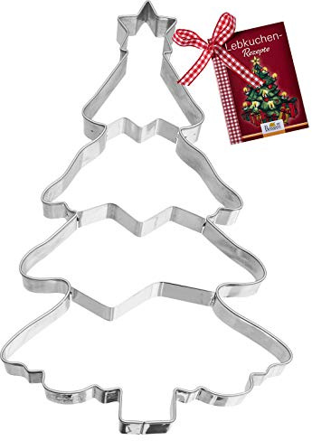 Birkmann Coupeur de Biscuits XXL pour Arbre de Noël en Acier Inoxydable 18,5 cm