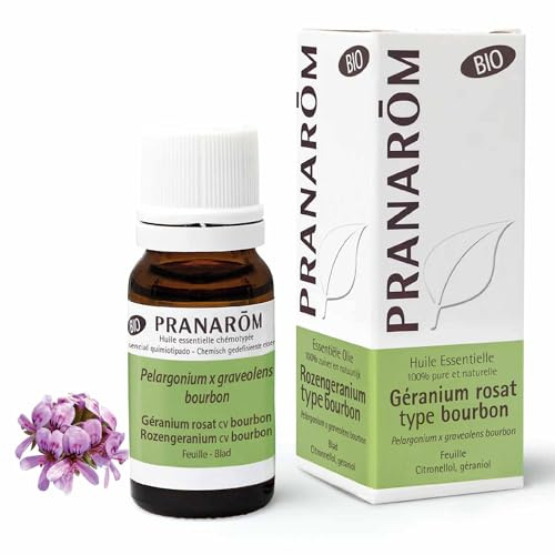 Huile Essentielle Géranium Bourbon Bio | 10 ml | Pranarôm