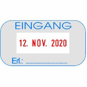 Colop Textstempel Printer S 260/L mit Datumsanzeige 'Eingang'