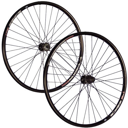 26 Zoll Laufradsatz Set Felge geöst DT Swiss Shimano Deore M5100 Disc schwarz