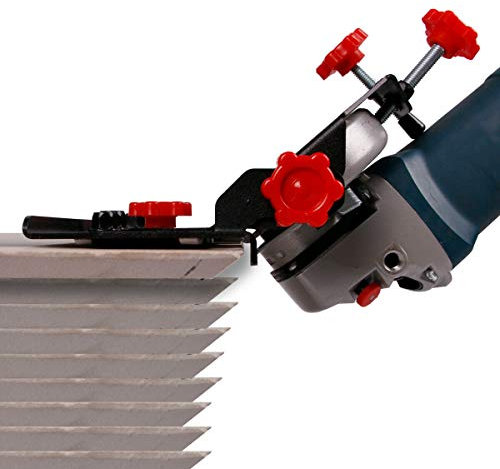 MECHANIC SLIDER 45 ° Effektivität des Schneidens von Keramikfliesen Fliesenschneider ,115-125mm für Winkelschleifer Version 2.0