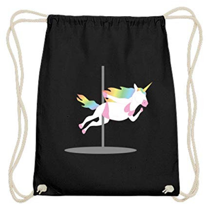 Chorchester Perfekt für Pole-Dance und Einhorn Fans - Baumwoll Gymsac