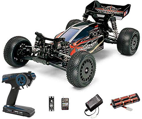 Tamiya RC 58370 Dark Impact 4WD 1:10 Standard Wheel Radio Car for Adults, Unisex, Off-Road Enthusiasts