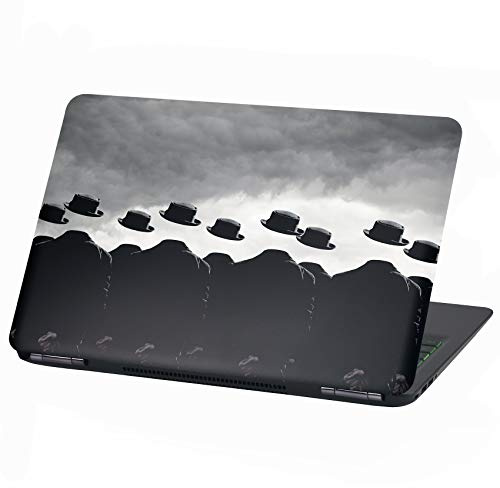 Laptop Folie Cover: Strange Klebefolie Notebook Aufkleber Schutzhülle selbstklebend Vinyl Skin Sticker (15 Zoll, Lp6 Men Without Heads)