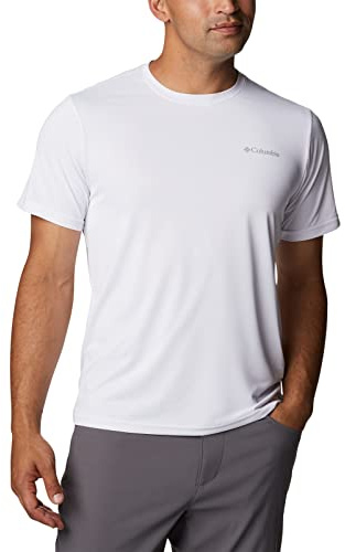 Columbia Hike Crew, T-Shirt Sport Technique À Manches Courtes pour Homme