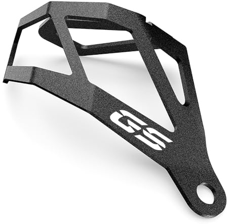 Cubierta protectora de depósitos de fluidos de freno de motocicleta accesorio para R1200GS R1250GS Adventure HP R1200 R1250 GS LC R 1200 1250 GS ADV R1200 GSA (Negro)