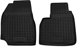 ELEMENT 3D Gummimatten Fussmatten Set passend für Toyota Land Cruiser 100 (1998-2007) | 1. Reihe | 100% passgenaue Auto Fußmatten, robuste Universal Fußmatte Auto, Gummimatten Auto