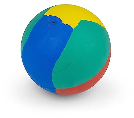 WV Gymnastikball Klein - 19 cm - Gummiball Klein - Rehabilitation - Kleiner Gymnastikball - Ball - Bunt
