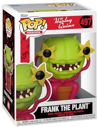Funko Pop! Heroes: Harley Quinn Animationsserie - Frank The Plantche Comme la Plantte - Figur de Vinyle à Collectionner - Spielzeug für Kinder und Erwachsene