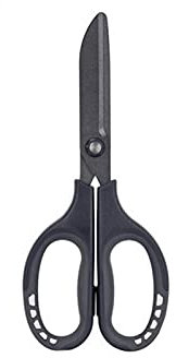 ZzzaNa jd Küchenschere, 1 Packung, Allzweck-Antihaftschere, scharfe, antihaftbeschichtete Schere mit komfortablem Griff for Büro, Schule, Zuhause, allgemeine Verwendung, Kunsthandwerk, Klassenzimmer S