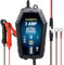 Haisito Smart Car Battery Charger - Universal 3 Amp Automatic Trickle Charger Maintainer for 6V & 12V Batteries - Perfect for Car, Motorcycle, ATV, SUV, Caravan, Tractor, Boat