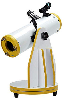 Teleskop für Erwachsene, Anfänger und Kinder, 82 mm Öffnung, BAK4-Prisma, FMC-Linse, Teleskop für die Astronomie, 300 mm astronomisches Reflektorteleskop zur Beobachtung von Mond und Landschaft