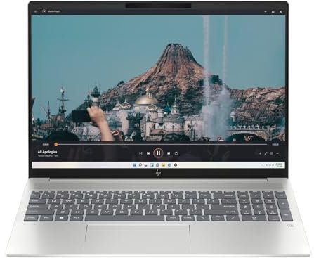 HP Pavilion Plus 16-ab0501na 16 Laptop | Intel i5-13500H | 16GB RAM | 512GB SSD | Nvidia GeForce RTX 3050 | Dual Speakers | 5MP Webcam | Wi-Fi 6E | Windows 11 Home | Silver