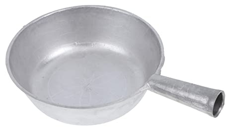 BEBEMOKO Mestolo Per Acqua in Paletta Manico Corto Utensile Da Cucina Retrò Cucchiaio Multiuso Per Uso Generico