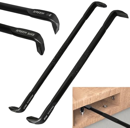 2 Stück Hakkin 130 mm Z-Typ Winkelschrauber Schlitz Kreuzschlitz 90 Grad Flachkopf Winkelschraubendreher S2 Stahl Doppelkopf Offset magnetische Spezial Schraubendreher für Arbeiten auf engem Raum