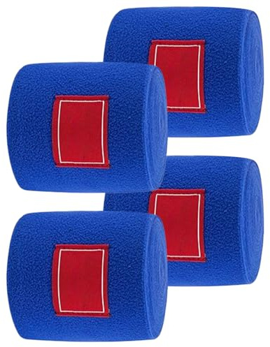 Hästbenbandage halkfri fleecefilt | 300 cm Benbandage för hästsport för träning The Box Le Pre The Pre The Tracks And Contest