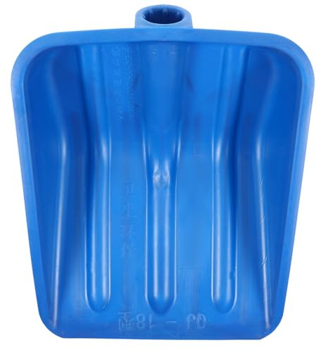 Abaodam Testa di Pala la Pulizia Neve e Ghiaccio, Pala da Neve Multiuso in Plastica Resistente, Accessorio Stabile per Vialetti e Cortili Invernali