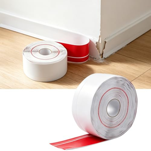 LESOLEIL Sockelleiste Selbstklebend 15m, Sockelleisten aus PVC, Wandleisten, Weichsockelleiste Flexibel, senza forature, facile da pulire, impermeabile, decorazione fai-da-te per soggiorno, cucina