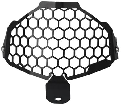 Motorbike Lamp Protector Grill for CRF300L for CRF 300 for Rally for CRF300 for 300L 2021-2025 Motorcycle Headlight Guard Protector Grille(Black)