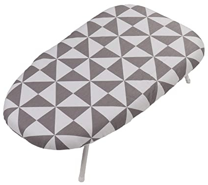 Stylebest Resa Bänkskiva Strykbräda Kompakt Design för små Utrymmen Idealisk för Sömnad och Pyssel 1200 G med Bomullsöverdrag (Enkel prismatisk)