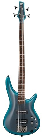 Ibanez Standard SR300E-CUB Cerulean Aura Burst - Basse Électrique 4 Cordes