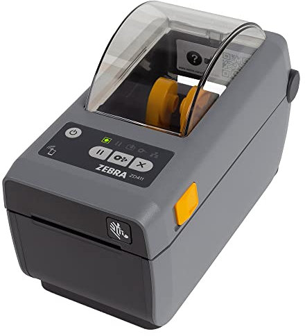 Zebra ZD411d Drucker mit Abreißkante - 203 DPI - Thermodirekt - 56 mm max. Druckbreite, Bluetooth, LAN, USB, USB-Host Schnittstellen (ZD4A022-D0EE00EZ)