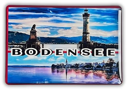 Bodensee Magnet Deutschland Bodensee Kühlschrankmagnet Bodensee Souvenir Reiseandenken Fridge Magnet