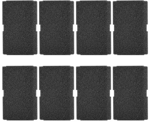 8 Pièces Filtre Seche Linge Beko, Filtres en Mousse pour Beko Grundig Blomberg ElektraBregenz 2964840100, Filtre Éponge pour Sèche-Linge à Pompe Chaleur et Séchoir à Condensation 240 x 155 x 11 mm