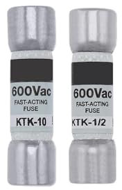 HCVYQMMJ Fusible Tubulaire Rapide en céramique KTK-30 600 Vca 30 A 10 x 38 mm(KTK-10 10A)